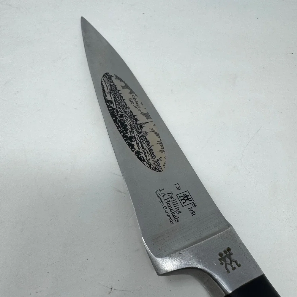 Zwilling JA Henckels‎ Solingen Germany 250th Anniversary Utility Knife 1731-1981